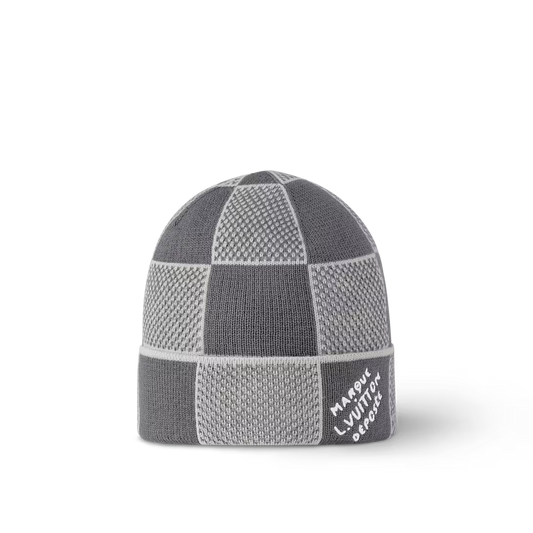 Louis Vuitton Damier Heritage Beanie Dark Grey