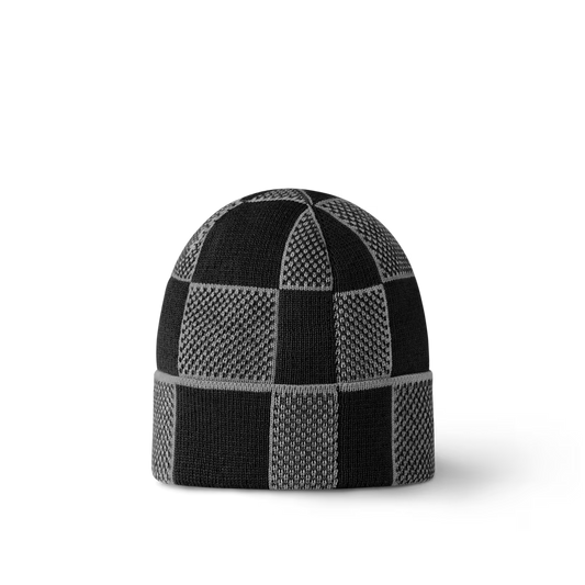 Louis Vuitton Damier Heritage Beanie Black