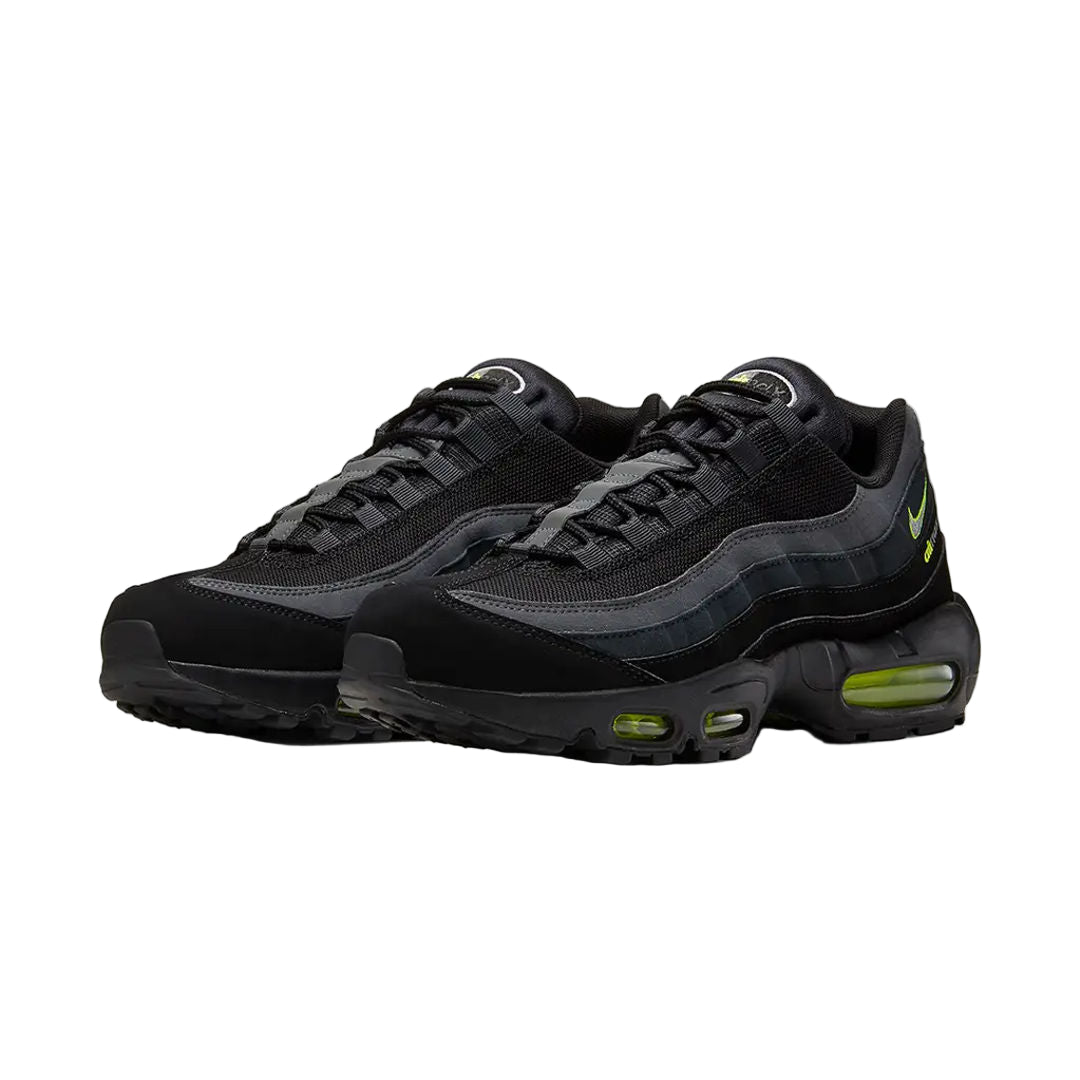 Retro Logo Black Volt Air Max 95s